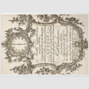 Papel de la descomposición del mobiliario de los r