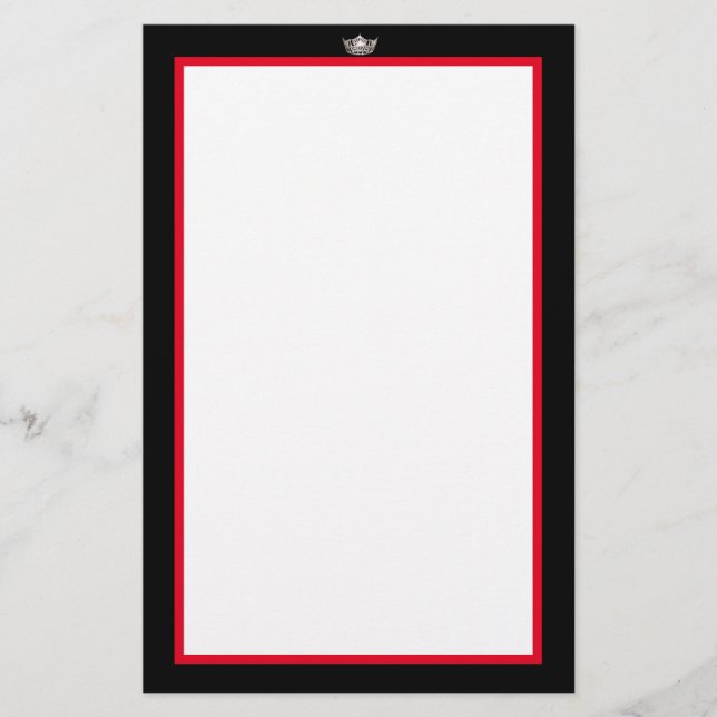 Papel de la estatua de la corona de plata de Miss  (Anverso)