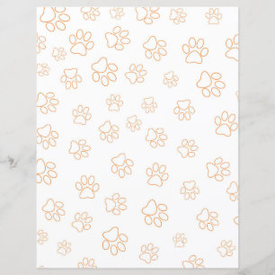 Papel de la hoja de cálculo de patrones de impresi