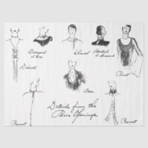 Papel de la moda en Francia de 1925