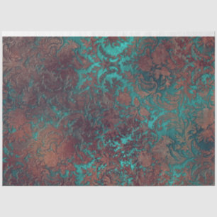 Papel de la mousseline del papel de la roya-Verde 