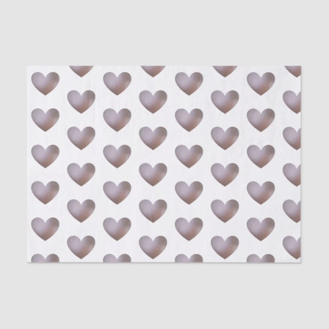 Papel de la perla y el tejido cardíaco morado (Anverso)