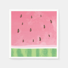 Papel de la sandía Papel de la servilleta Melón Fr