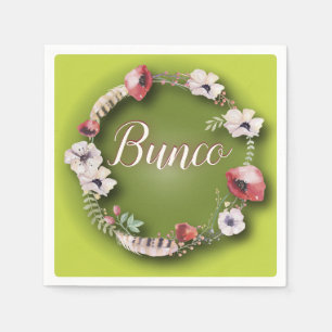 Papel de la servilleta de Bunco bueno - Boho o