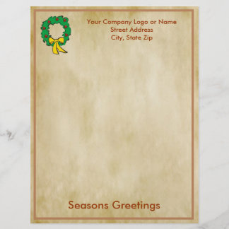 Papel de letra del navidad del negocio - diseño de