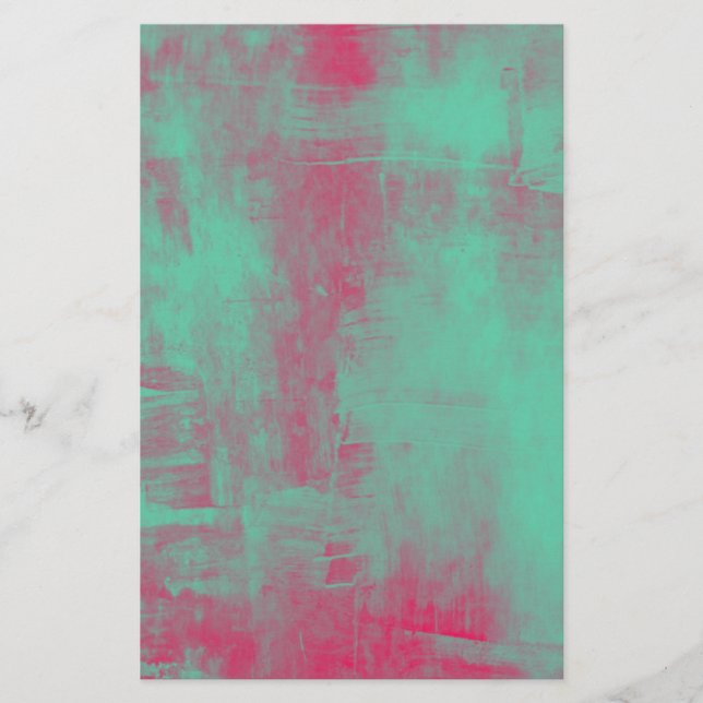 Papel de libro de carátulas rosa y verde (Anverso)