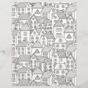Papel de libro de cuadernillos de la página de Col