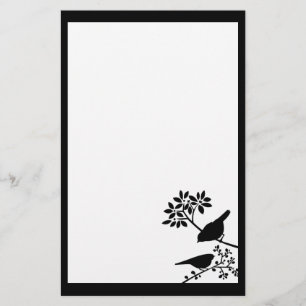 Papel de los efectos de escritorio de dos pájaros