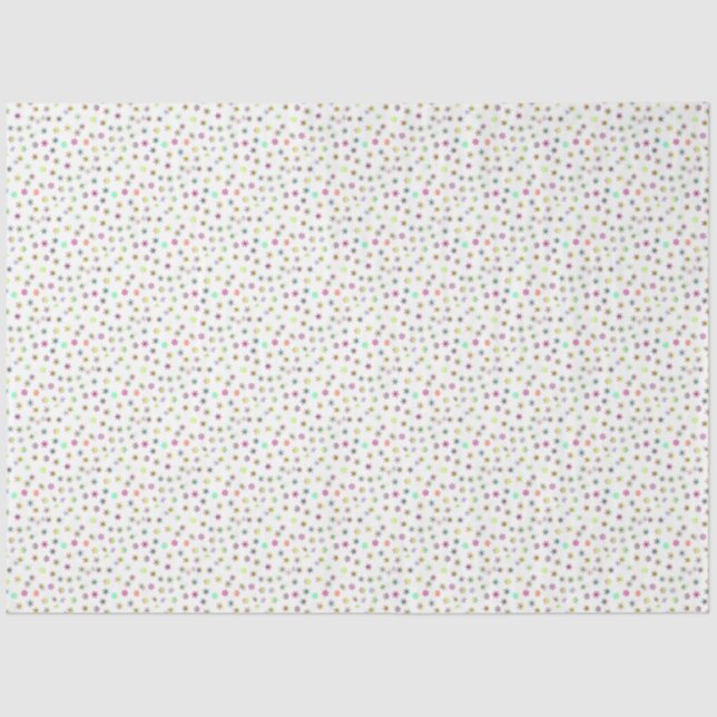 Papel de los tejidos de copo de nieve (Anverso)