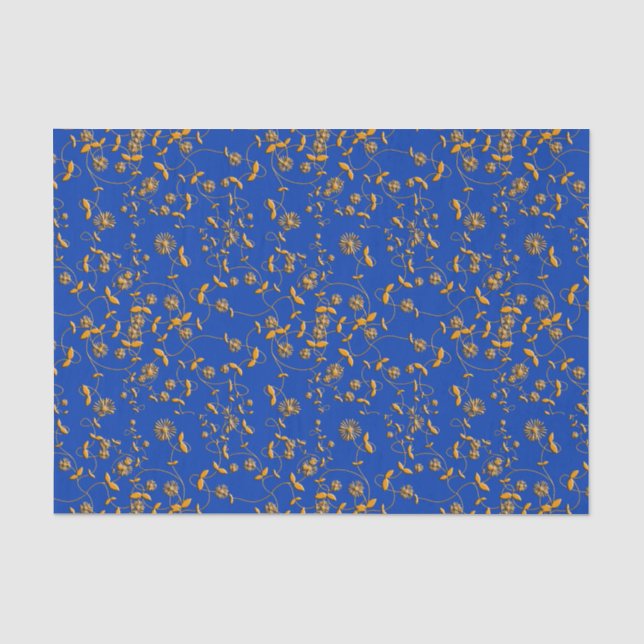 Papel de los tejidos de las marchas de oro (Anverso)