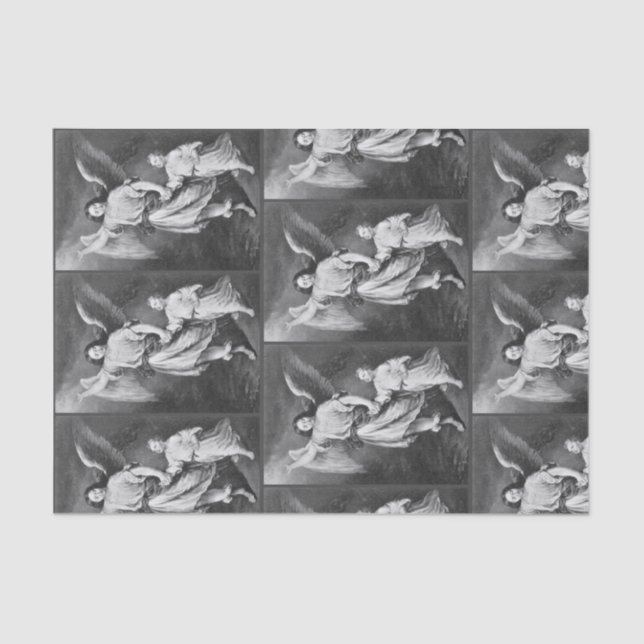 Papel de los tejidos de los niños y los ángeles gu (Anverso)