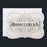 Papel de lujo Quinceañera Invitación del Sudoeste<br><div class="desc">Un poco de influencia en el suroeste de esta invitación a la quinceañera de color personalizado. La forma de corte y el papel shimmer son opcionales. Haga clic en "Personalizar" y utilice las muestras de la derecha para cambiar el color de fondo. La herramienta de cuentagotas le da aún más...</div>