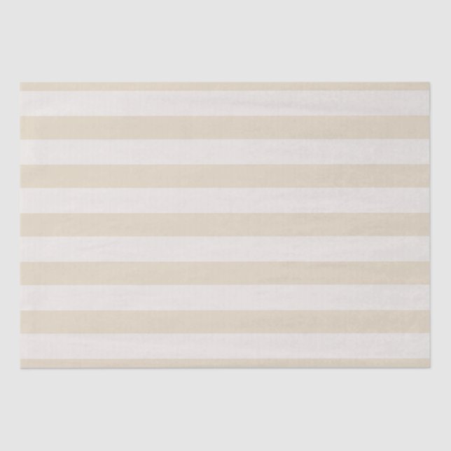 Papel de marfil beige a rayas (Anverso)