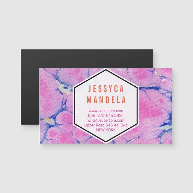 Papel de mármol moderno (Anverso/Reverso)