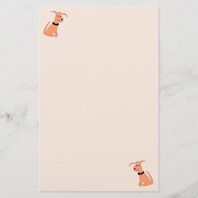 Papel de melocotón Cheeky Dog para perros Personal (Anverso)