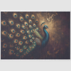 Papel de melocotón de descomposición de aves de pa