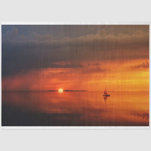 Papel de melocotón de la marea negra del océano ro (Anverso)