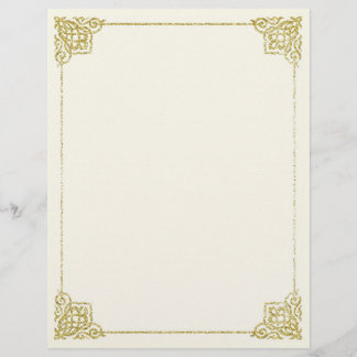 Papel de membrete Papel de escritura 8,5x11 Elegan
