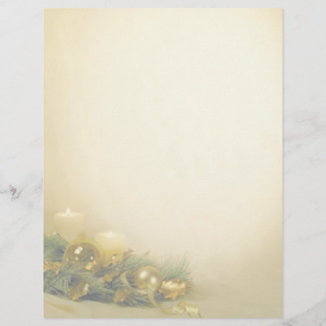 papel de Navidades de membrete (Anverso)