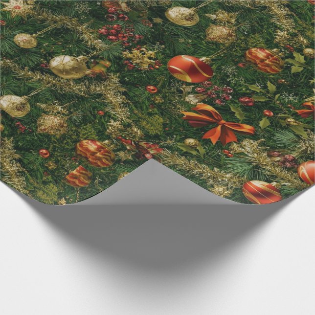 Papel de Navidades tradicionales/clásicos (Esquina)