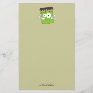 Papel de nota del monstruo el   Halloween de