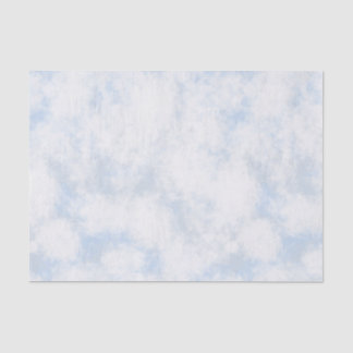 Papel de nubes blancas y tejidos celulares