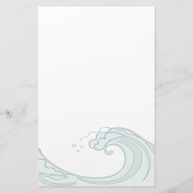 Papel de Ocean Wave (Anverso)