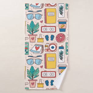 Papel de oficina. Patrón sin soldadura, textura,