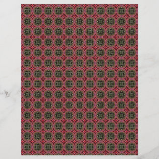 Papel de origami Personalizable rojo negro arte de