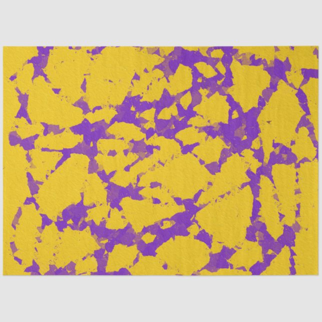 Papel de papel de oro y púrpura (Anverso)