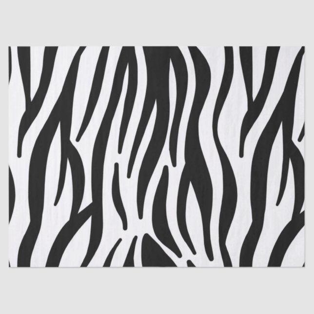 papel de papel de papel de impresión de zebra (Anverso)