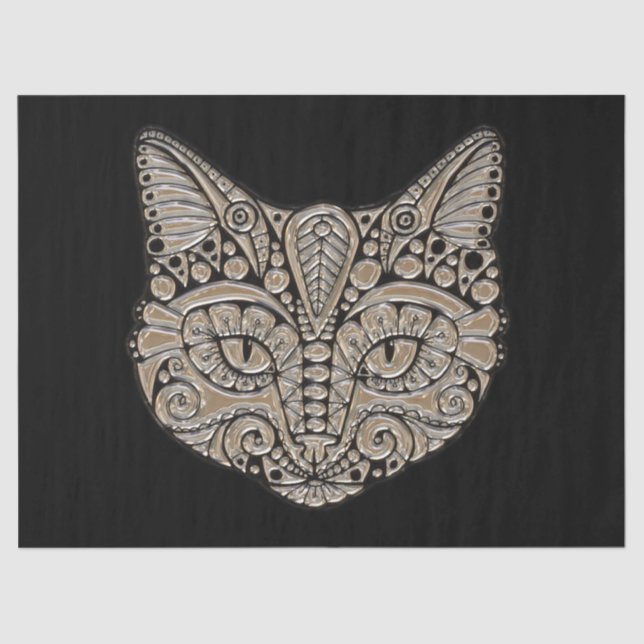 papel de papel de papel de papel de gato de joyas (Anverso)