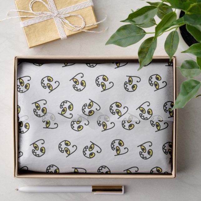 Papel de papel de tejido para truco o tratamiento  (Regalo )
