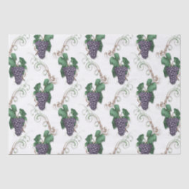 Papel de papel higiénico para regalo de uva de vin