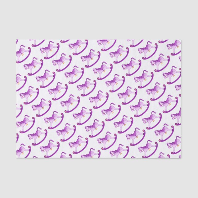 Papel de papel higiénico púrpura de hilo de jugo d (Anverso)