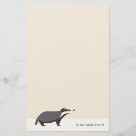 Papel de papel para niños de animales de bosque de