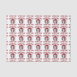 Papel de papel tisular del equipo de regalo del Po