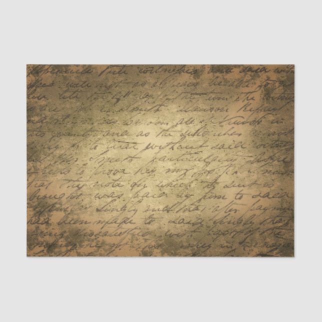 Papel de papel viejo de escritura a mano (Anverso)