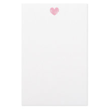 Papel de papelería de boda con corazón rosa vintag