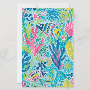 Papel de papelería multiusos con gráfico elegante