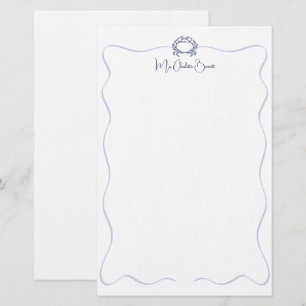 Papel de papelería náutica
