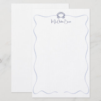 Papel de papelería náutica