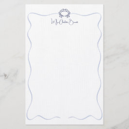 Papel de papelería náutica