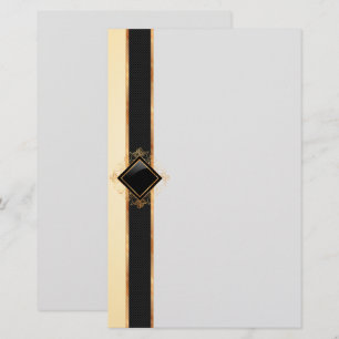 Papel de papelería vintage elegante