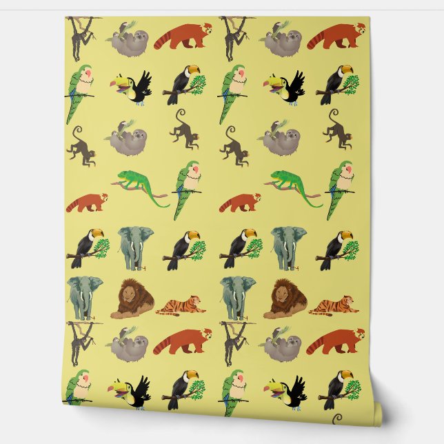 PAPEL DE PARED DE ANIMALES INCREÍBLES (Desenrollar)