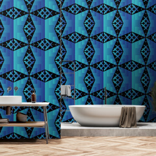 Papel de pared de patrones geométricos Guay con fo