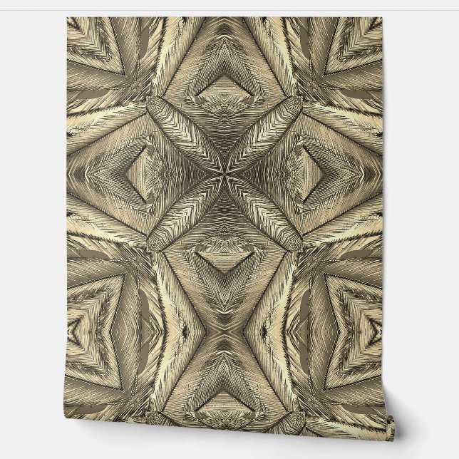 Papel de pared de textura de madera "Ratti_Creativ (Desenrollar)