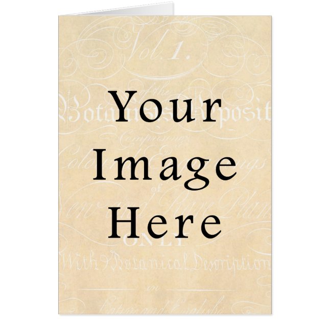 Papel de pergamino poner crema beige del texto de (Frente)