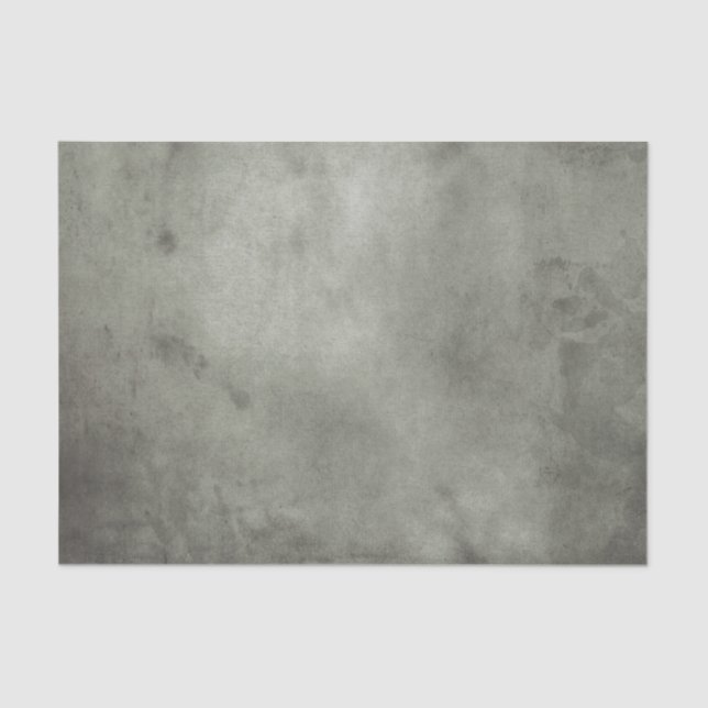 Papel de pergamino texturado sucio de color gris s (Anverso)