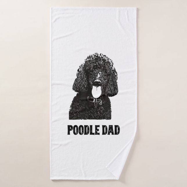 Papel de perro fiambre para hombres (Toalla de baño)